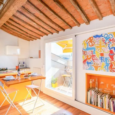 Piazza Dei Cavalieri Orange Attic Apartment Pisa Exterior photo